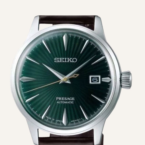 Montre Homme SEIKO Presage SRPD37J1 Automatic en Cuir Montres SEIKO
