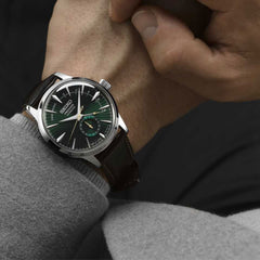 Montre Homme SEIKO Presage SSA459J1 Automatic Multi-aiguilles en Cuir Montres SEIKO