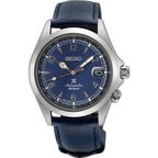 Montre homme Seiko Prospex Alpinist SPB531J1, cadran bleu, bracelet en cuir noir – Automatique, édition limitée Homme SEIKO