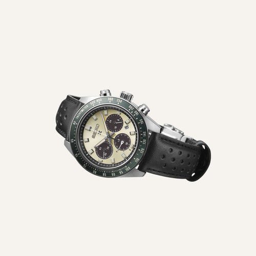 Montre Homme SEIKO Prospex Chronographe SSC943P1 Quartz Solaire en Cuir Montres SEIKO