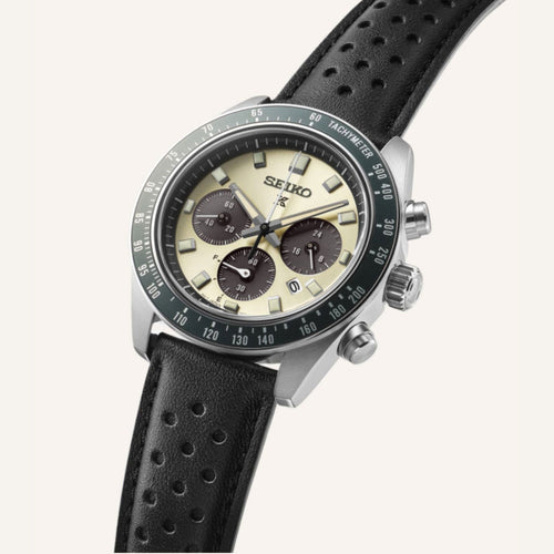 Montre Homme SEIKO Prospex Chronographe SSC943P1 Quartz Solaire en Cuir Montres SEIKO