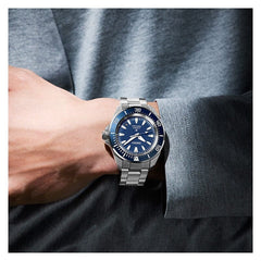 Montre Homme Seiko Prospex SRPL51K1 Slim Samurai en Acier Bleu Homme SEIKO