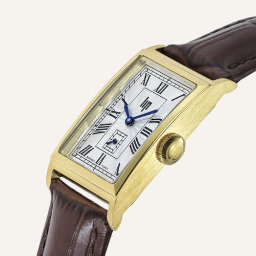 Montre LIP Churchill T18 671933 Bracelet Cuir Homme LIP