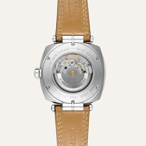 Montre Michel Herbelin Newport Homme Heritage 1764T11BR Automatic en cuir Montres Michel Herbelin