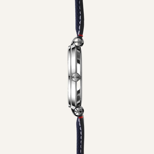 Montre Michel Herbelin Newport Homme Quartz 12288A15BL en Cuir Bleu Montres Michel Herbelin