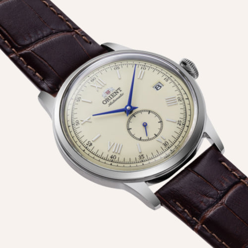 Montre Orient Bambino Homme RA-AP0105Y Small Second en Cuir Homme Orient