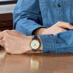 Montre Orient Bambino Homme RA-AP0105Y Small Second en Cuir Homme Orient