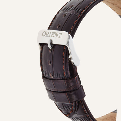 Montre Orient Homme Bambino RA-AC00009N en Cuir Beige Montres Orient