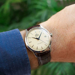 Montre Orient Homme Bambino RA-AC0M04Y en Cuir Homme Orient