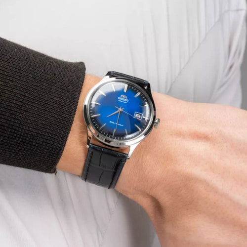 Montre Orient Homme Bambino V4 AC08004D en Cuir Homme Orient