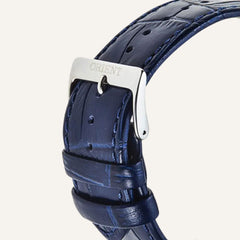 Montre Orient Homme Envoy Open Heart AG00004D en Cuir Bleu Homme Orient