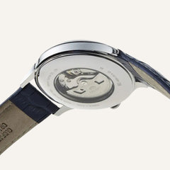 Montre Orient Homme Envoy Open Heart AG00004D en Cuir Bleu Homme Orient