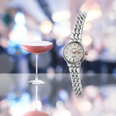 Montre Seiko Presage Automatic SRE009J1 pour femme, cadran argenté, boîtier en acier inoxydable – Design classique et élégant Homme SEIKO