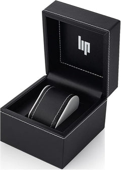 Montre squelette automatique pour homme LIP 671381 – Bracelet en cuir noir, design mécanique haut de gamme Homme LIP