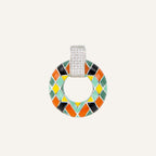 Pendentif Femme UNA STORIA BQ14008 en Argent Burano Boucles d'oreilles Una Storia