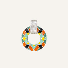 Pendentif Femme UNA STORIA BQ14008 en Argent Burano Boucles d'oreilles Una Storia