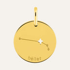 Pendentif Signe Astrologique Bélier en Or Jaune Pendentifs Robez Masson