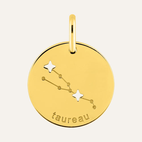 Pendentif Signe Astrologique Taureau en Or Jaune Pendentifs Robez Masson
