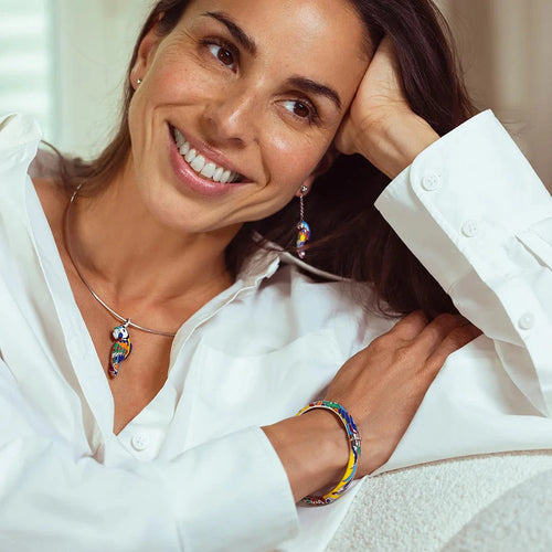 Pendentif UNA STORIA Lovebird BQ121212 en argent Pendentifs Una Storia