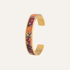 Petite Manchette LOUISE'S GARDEN Poinsettia en Acier Bracelets Louise's Garden