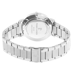 Pierre Lannier Essential 251G161 Montre Homme Quartz, Boîtier Acier 40,5 mm, Cadran Bleu Soleillé, Bracelet Acier Argenté 20 mm Femme PIERRE LANNIER