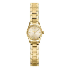 Pierre Lannier PYA 092M542 Montre Femme à Quartz, Boîtier Rond Doré 20 mm, Cadran Soleil Doré, Bracelet Acier Inoxydable Doré 10 mm, Étanche 5 ATM Femme PIERRE LANNIER