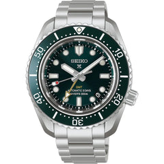 Seiko HBC001J1 Montre Homme Prospex Diver's Watch 1968 Heritage GMT Automatique - Cadran Vert, Lunette Céramique, Étanche 300M, Réserve de Marche 72 Heures Homme SEIKO