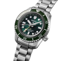 Seiko HBC001J1 Montre Homme Prospex Diver's Watch 1968 Heritage GMT Automatique - Cadran Vert, Lunette Céramique, Étanche 300M, Réserve de Marche 72 Heures Homme SEIKO