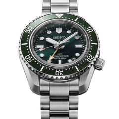 Seiko HBC001J1 Montre Homme Prospex Diver's Watch 1968 Heritage GMT Automatique - Cadran Vert, Lunette Céramique, Étanche 300M, Réserve de Marche 72 Heures Homme SEIKO