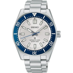 Seiko HBC005J1 Montre Homme Prospex 145e Anniversaire Automatique de Plongée - Acier Inoxydable Argent et Bleu, Réserve de Marche 72 Heures, Verre Saphir, Étanche 300M Homme SEIKO