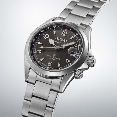 Seiko SPB505J1 Montre Homme Prospex Alpinist Automatique - Cadran Noir, Boussole Intérieure, Réserve de Marche 72 Heures, Verre Saphir, Étanche 200M Homme SEIKO