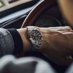 Seiko SPB505J1 Montre Homme Prospex Alpinist Automatique - Cadran Noir, Boussole Intérieure, Réserve de Marche 72 Heures, Verre Saphir, Étanche 200M Homme SEIKO