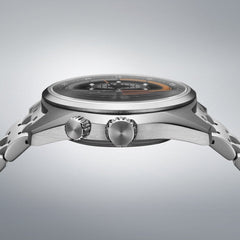 Seiko SPB515 Montre Homme Automatique Prospex Speedtimer Compact Countdown en Acier Inoxydable – Réserve de Marche 72 Heures, Verre Saphir, Montre Sport Élégante et Durable Homme SEIKO