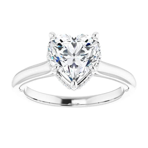 Sheridan Hidden Halo Engagement Ring Leurelor