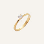 Solitaire Serti 4 Griffes Tradition Femme LEURELOR