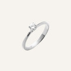 Solitaire Serti 4 Griffes Tradition Femme LEURELOR