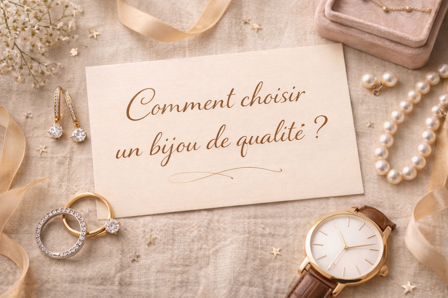 Comment choisir un bijou de qualité ? Nos conseils