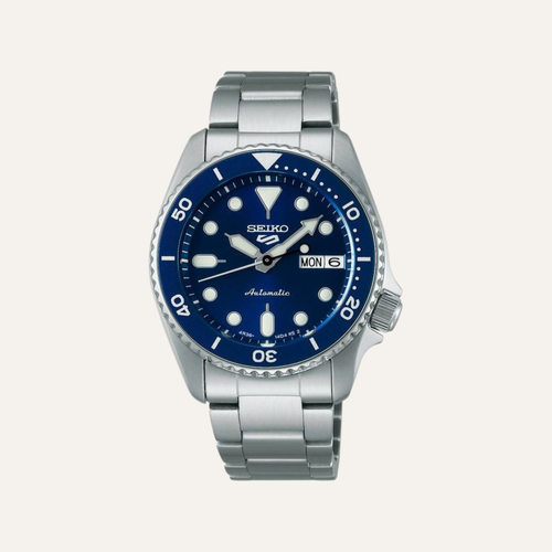 Montre Homme Seiko 5 Sports SRPL77K1 Midsize SKX Bleu Denim