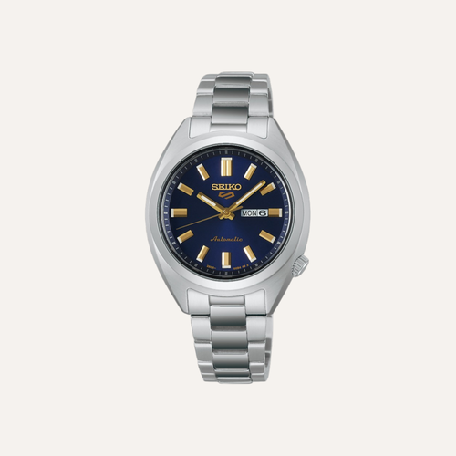 Montre Femme Seiko 5 Sports SRE021K1 en Acier Bleu 32 mm