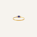 Bague Ambre Leurelor 18K Or Saphir & Diamants Bague Leurelor 48 