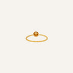 Bague Leurelor 18K Or Jaune Citrine Bague Leurelor 48 