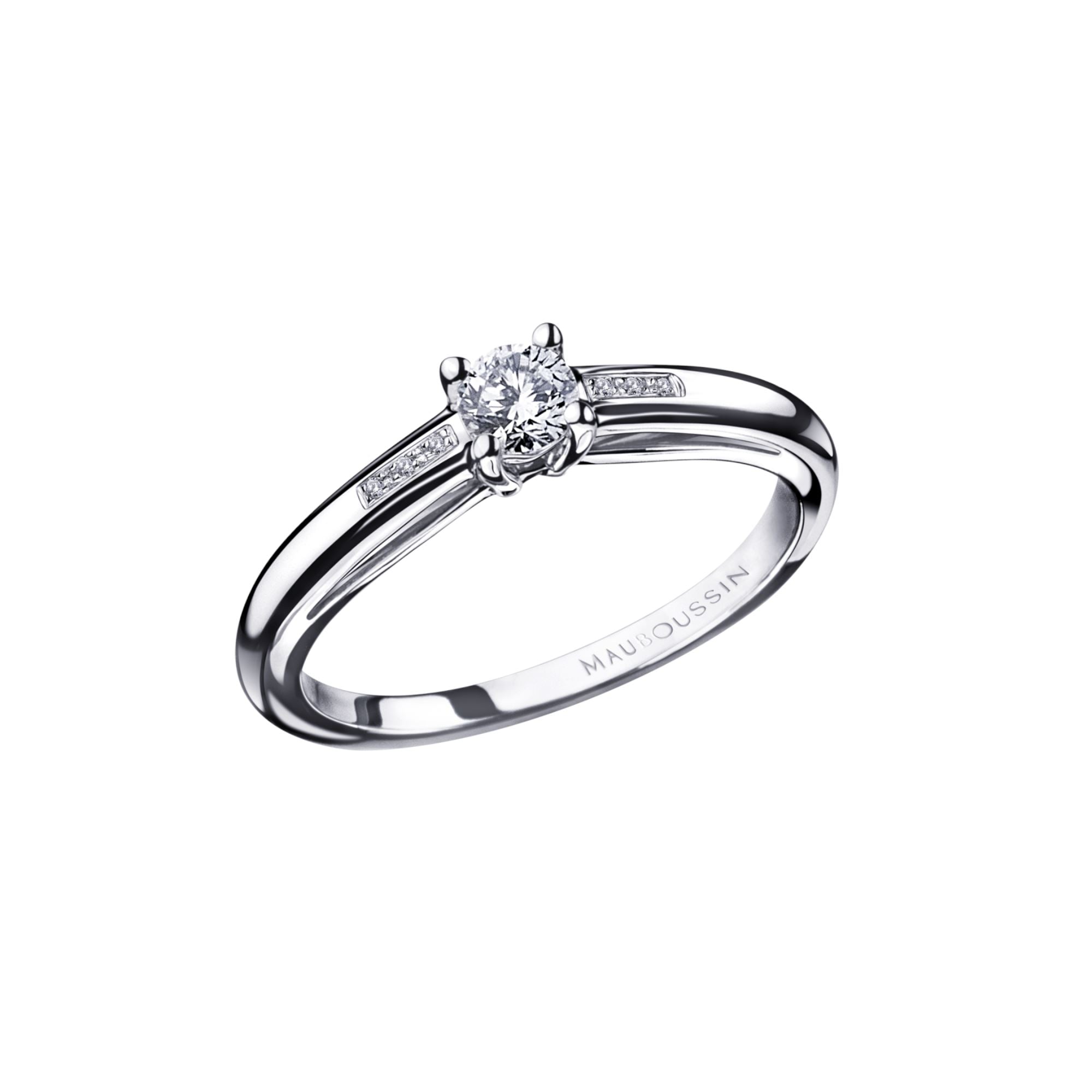Bague Solitaire MAUBOUSSIN 