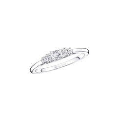 Bague Solitaire MAUBOUSSIN "Un Printemps 1930" en Or et Diamant Mauboussin Or Blanc 47 0.20 cts