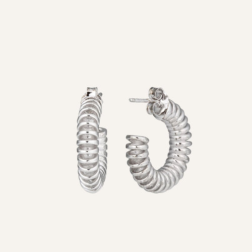 KnBoB Boucle d'oreille Fantaisie Ovale Simple Argent Boucles d'oreilles Femme Creole en Argent 925 KnBoB Boucle d'oreille Fantaisie Ovale Simple Argent Boucles d'oreilles Femme Creole en Argent 925