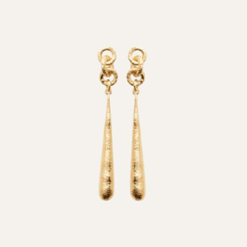 Boucles d'oreilles pendantes Gouttes plaqué 3 MIC Boucles d'oreilles LEURELOR 