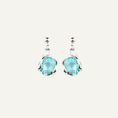 Boucles d'oreilles pendantes Marazzini Simple Min Turquoise Light Boucles d'oreilles Marazzini 