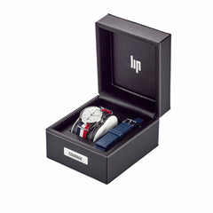 Coffret Montre Homme LIP Courage Caoutchouc Interchangeable Montres LIP 