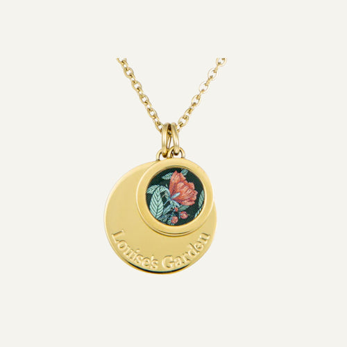 Collier Coquelicot Femme Louise's Garden Collier Leurelor 