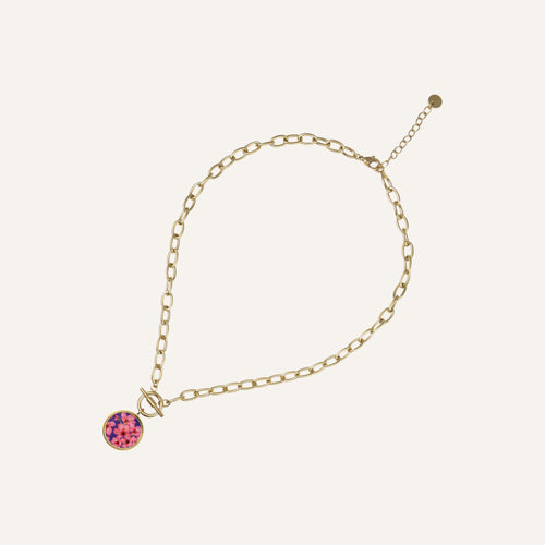 Collier Femme Louise's Garden Fleur de Prunier Collier Louise's Garden 