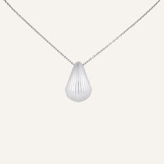 Collier UNA STORIA Sanibel Coquillage en Argent Colliers Una Storia 